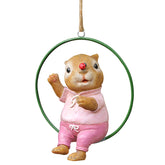 Hanging Rabbit Sculpture
